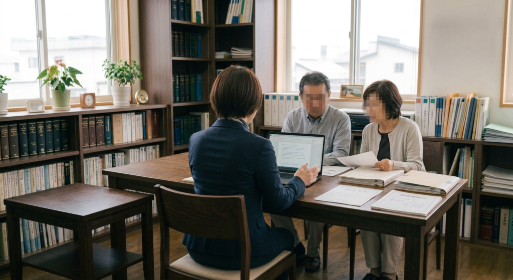 青森の相続・終活に特化した女性行政書士 gemini generated image cxotdocxotdocxot